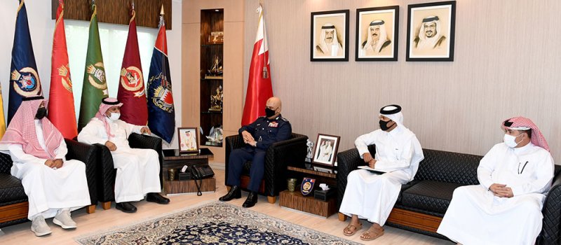 رئيس الأمن العام يستقبل مدير مكتب اتصال المديرية العامة لمكافحة المخدرات