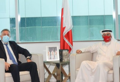وزير الصناعة والتجارة والسياحة يستقبل رئيس مندوبية الاتحاد الأوروبي المعين لدى المملكة