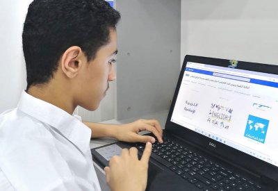 تدشين مركز مصادر تعلم افتراضي لطلاب إعدادية الميثاق