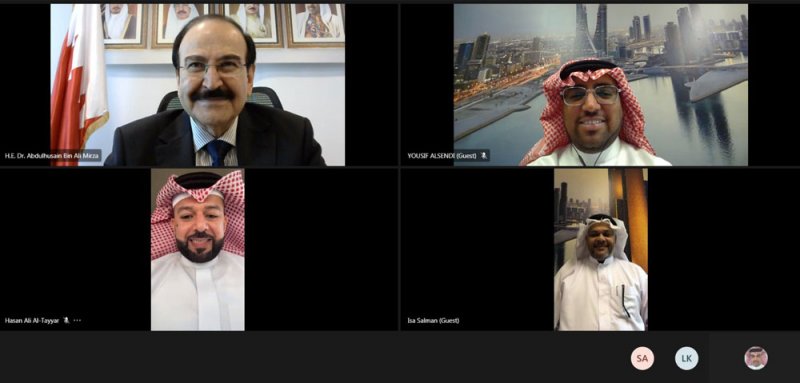ميرزا يبحث أوجه الاستفادة من الطاقة النظيفة مع جمعية فرجان المحرق الاجتماعية والثقافية والخيرية