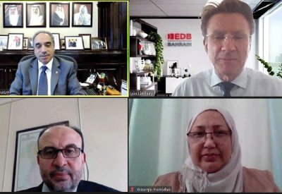 وزير (الاشغال والبلديات) يستقبل مستشار مجلس الإدارة بمجلس التنمية الاقتصادية