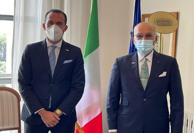 سفير البحرين في روما يجتمع مع وكيل وزارة الخارجية الإيطالي