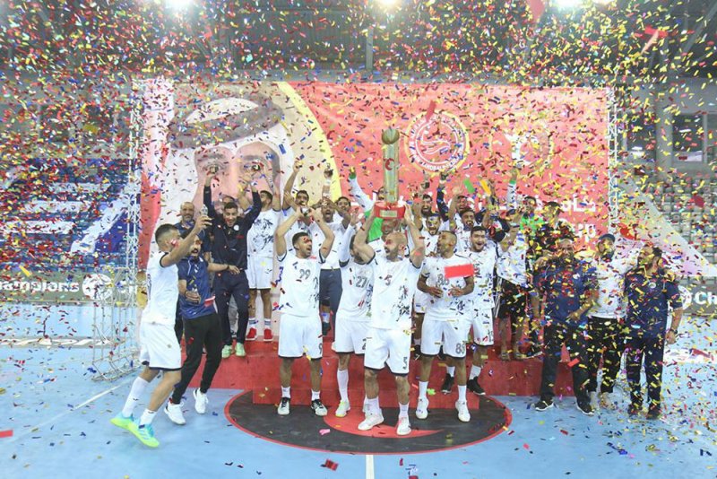 خالد بن حمد يتوّج النجمة بطلا لكأس سموه لكرة اليد