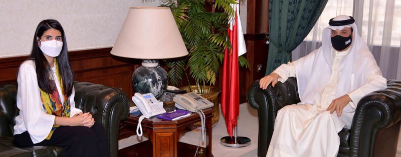 حميدان يبحث مع عضو مجلس بلدي الشمالية تطوير مرافق المنظمات الأهلية
