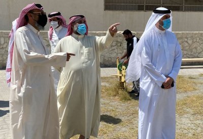 الأنصاري ومدير عام بلدية "الجنوبية" والبلدي عبداللطيف يتفقدون احتياجات الدائرة الثالثة