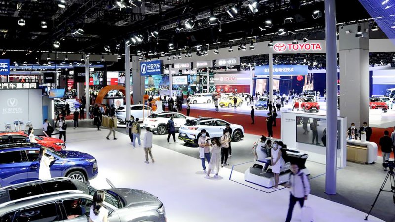 افتتاح معرض شنغهاي2021 للسيارات وتكنولوجيا التصنيع