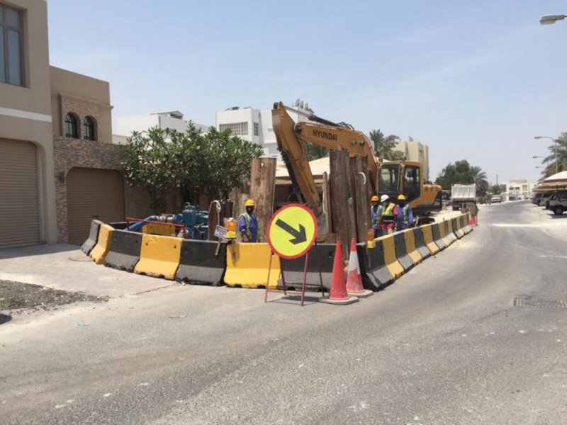 "شؤون الأشغال": بدء العمل على تطوير 245 عراد – المرحلة الاولى