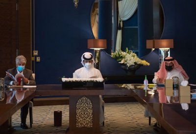سمو الشيخ ناصر بن حمد يترأس اجتماع مجلس أمناء المؤسسة الملكية للأعمال الإنسانية