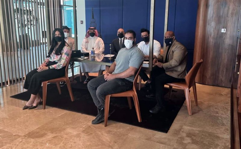 الحداد يترأس أول اجتماع لمجلس ادارة اتحاد كمال الأجسام واللياقة البدنية