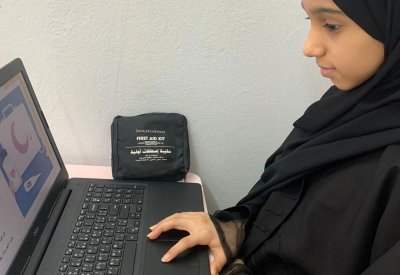 طالبة إعدادي تقدم ورشة افتراضية في الإسعافات الأولية لـ80 مشاركًا