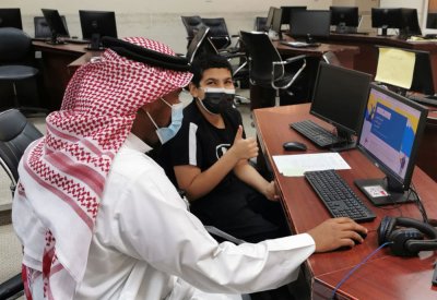 قنوات الدعم ساعدت على أداء جميع الطلبة لتطبيقات التقييم الشاملة