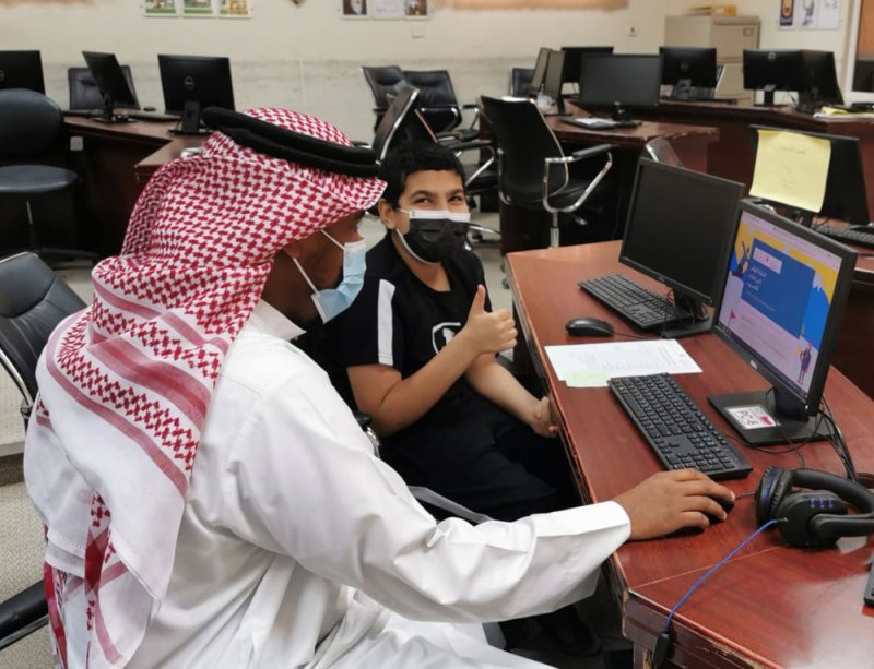 قنوات الدعم ساعدت على أداء جميع الطلبة لتطبيقات التقييم الشاملة