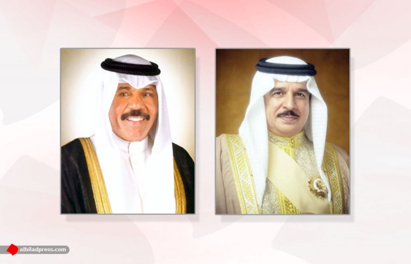 جلالة الملك المفدى يتلقى اتصالاً هاتفياً من أمير دولة الكويت