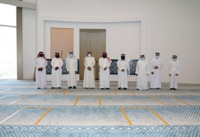 افتتاح جامع مجمع دلمونيا بجزيرة دلمونيا بتصميمه يراعي ذوي الهمم
