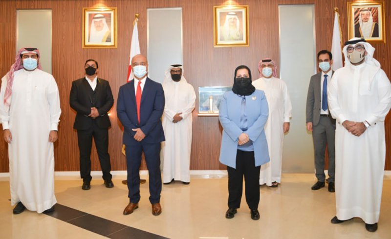 وزارة الصناعة توقع مع شركة حديد البحرين اتفاقية تأجير مساحة إضافية بمدينة سلمان الصناعية