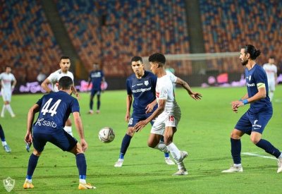 الزمالك يهزم إنبي بثلاثية في الدوري المصري