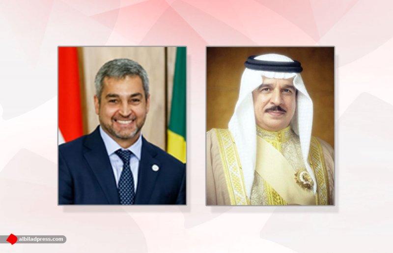 جلالة الملك المفدى يهنئ رئيس جمهورية الباراغواي بذكرى استقلال بلاده