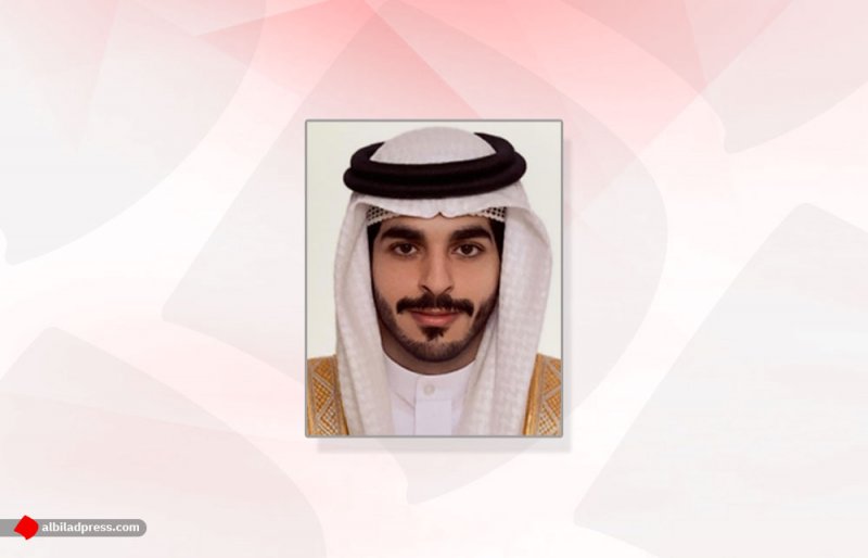 سمو الشيخ خالد بن حمد يتلقى برقية تهنئة من سمو الشيخ عيسى بن راشد بن عيسى آل خليفة