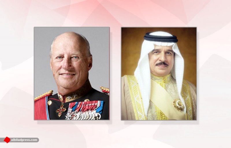 جلالة الملك المفدى يهنئ ملك النرويج بذكرى اليوم الوطني لبلاده