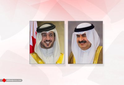 سمو الشيخ علي بن خليفة يهنئ سمو الشيخ خالد بن حمد بتعيينه رئيسًا للهيئة العامة للرياضة