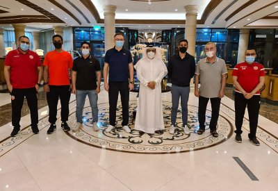 البوعينين يلتقي وفد الاتحاد الآسيوي لكرة القدم