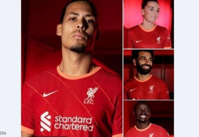 "الأجمل على الإطلاق".. ليفربول يكشف قميصه الجديد