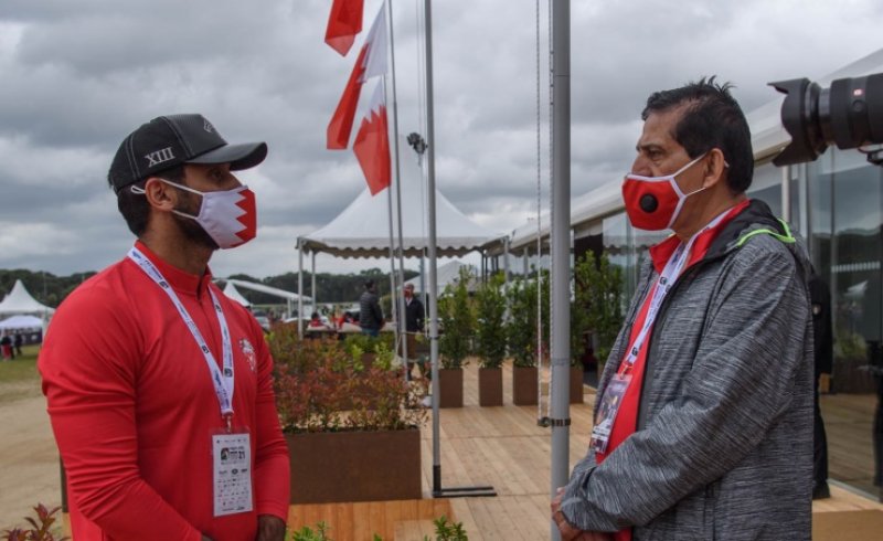 ناصر بن حمد يشيد بفوز الإمارات بلقب بطولة العالم للقدرة بإيطاليا