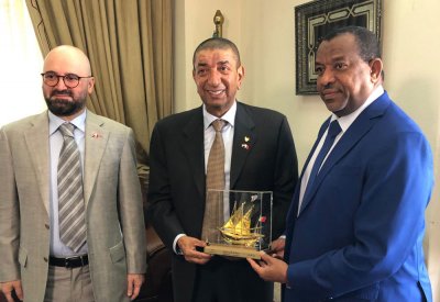 رئيس الغرفة يجتمع بالأمين العام المساعد للشئون الاقتصادية
