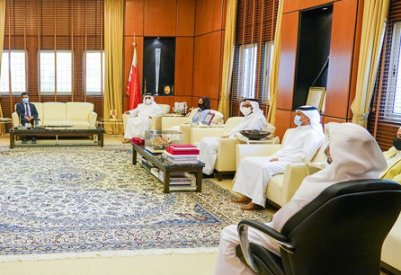بتكليف من جلالة الملك: معالي وزير الديوان يستقبل أعضاء المؤسسة الوطنية لحقوق الإنسان