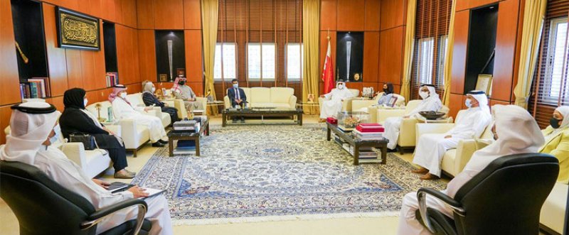 بتكليف من جلالة الملك: معالي وزير الديوان يستقبل أعضاء المؤسسة الوطنية لحقوق الإنسان