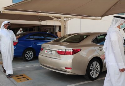 جهاز الخدمة المدنية يجري الفحص السريع لموظفيه من خلال السيارات