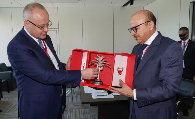وزير الخارجية يجتمع مع مستشار الرئيس الروسي الأمين العام للجنة المنظمة لمنتدى سانت بطرسبورغ الاقتصادي الدولي