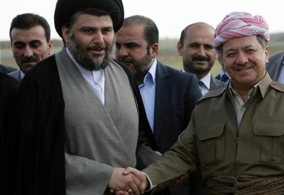 السباق الانتخابي في العراق.. ماذا يعني تقارب الصدر وبارزاني؟