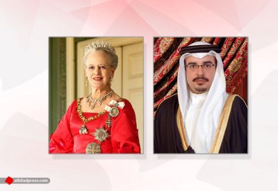 سمو ولي العهد رئيس مجلس الوزراء يهنئ ملكة الدنمارك بذكرى العيد الوطني