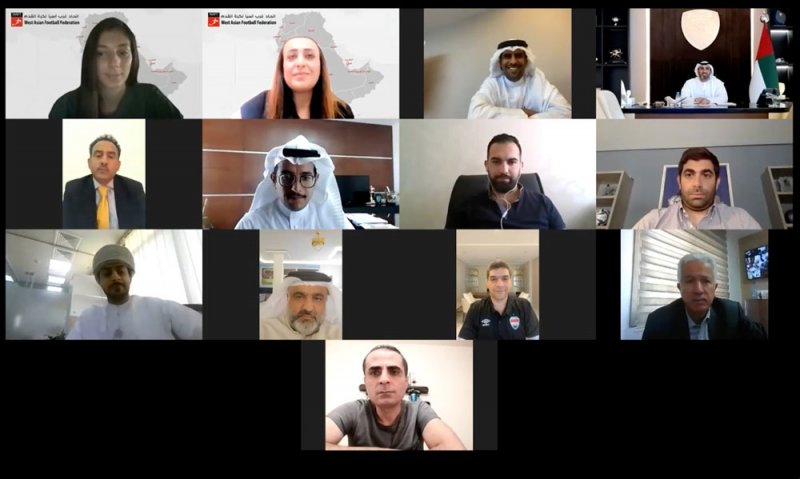 الحمادي يشارك في اجتماع لجنة الإعلام والتسويق باتحاد غرب آسيا