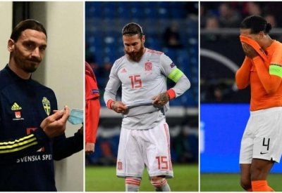 10 نجوم "سوبرستار" لن نراهم في بطولة أمم أوروبا