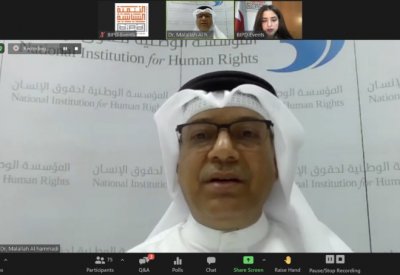 "التنمية السياسية" ينظم محاضرة حول دور المؤسسة الوطنية في حماية وتعزيز حقوق الإنسان