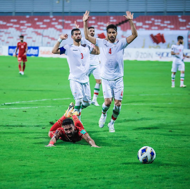 بالصور: منتخبنا يخسر أمام نظيره الإيراني