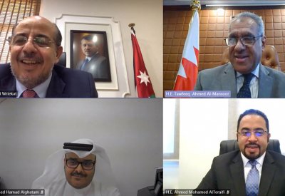 وكيل وزارة الخارجية يجتمع مع سفير الأردن