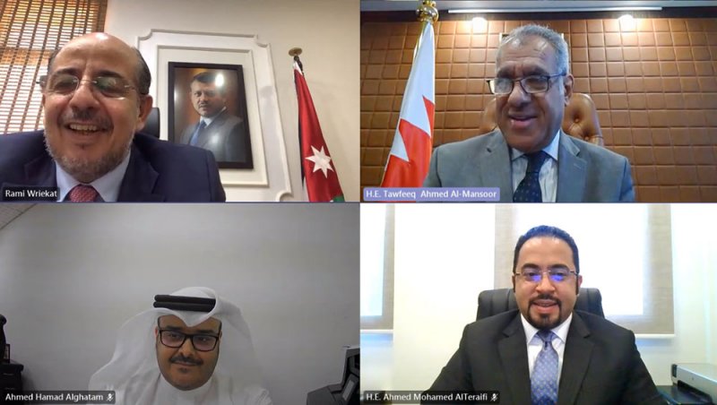 وكيل وزارة الخارجية يجتمع مع سفير الأردن