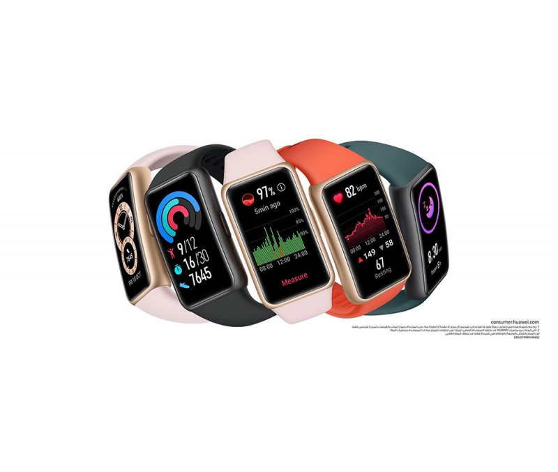اطلاق سوار HUAWEI Band 6 الجديد كليًا