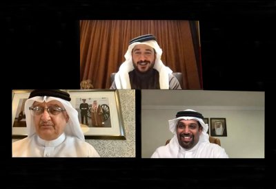 خالد بن حمد يجتمع مع وزير المالية والاقتصاد الوطني