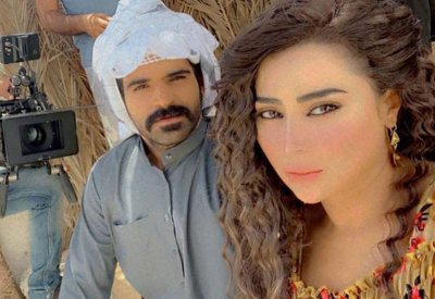 شيماء سبت تشارك بصورة من كواليس​ مسلسل  “دار غريب”