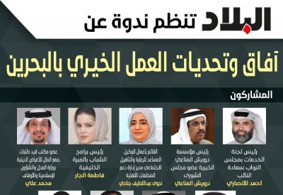 ندوة البلاد غدا تناقش آفاق وتحديات العمل الخيري في البحرين
