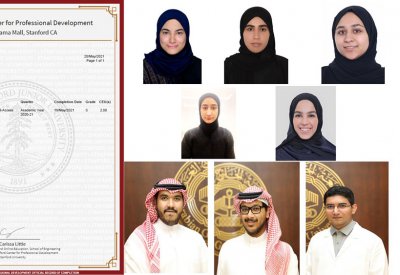 الموهوبون بجامعة الخليج العربي ينهون دورة الإحصاء الطبي بالتعاون مع جامعة ستانفورد