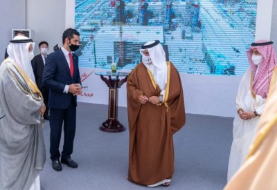 بالصور: سمو ولي العهد رئيس مجلس الوزراء يفتتح مشروع محطة الدور 2 لإنتاج الكهرباء والماء