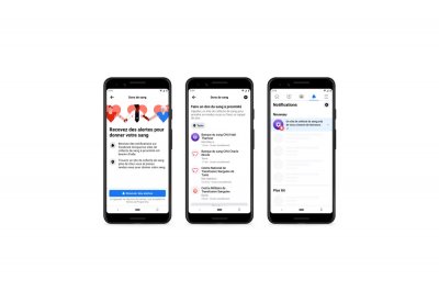 ميزة التبرع بالدم على Facebook متاحة الآن في 37 دولة