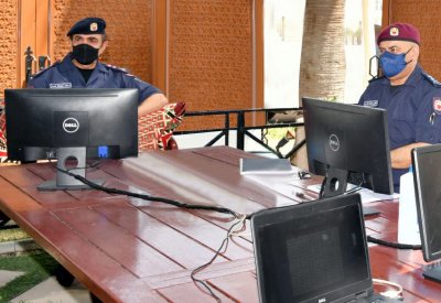 وزير الداخلية يقوم بزيارة تفقدية لقوة الأمن الخاصة