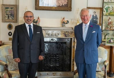 سمو ولي العهد رئيس مجلس الوزراء يؤكد على ما يجمع البحرين وبريطانيا من أسس متينة من العلاقات الممتدة لأكثر من مائتي عام