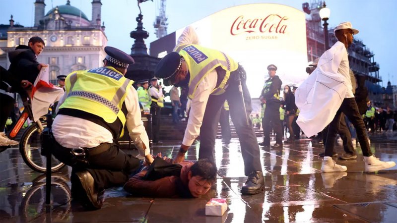 الشرطة تعتقل 30 شخصا بعد مباراة إنجلترا واسكتلندا